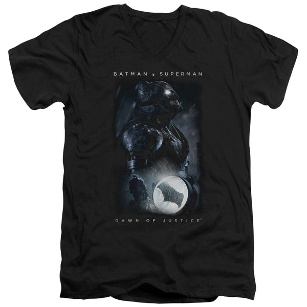 Batman V Superman - Signal Adult Slim Fit V Neck Cotton