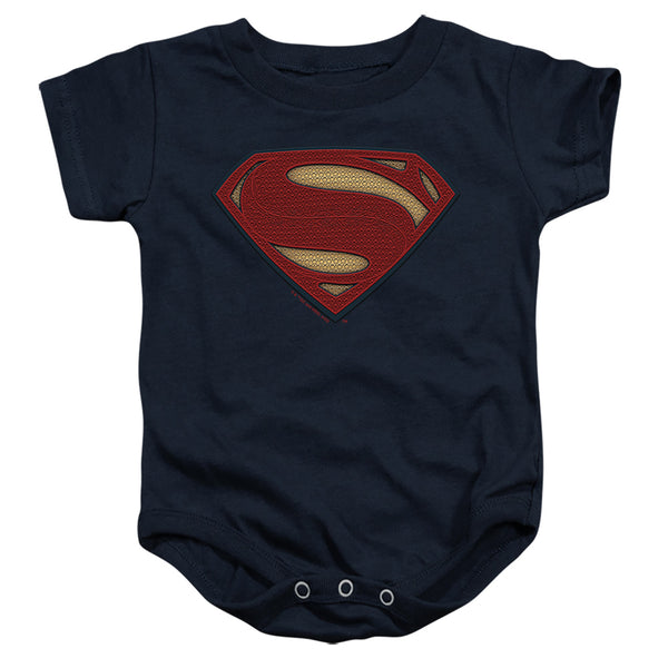Batman V Superman - Superman Costume Shield Infant Snapsuit