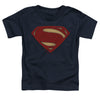 Batman V Superman - Superman Costume Shield Toddler Short Sleeve