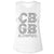Cbgb Stacked Logo Ladies Muscle Tank