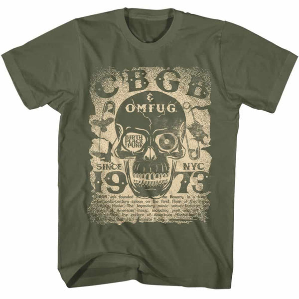Cbgb Birth Place Of Punk- S/S Tshirt