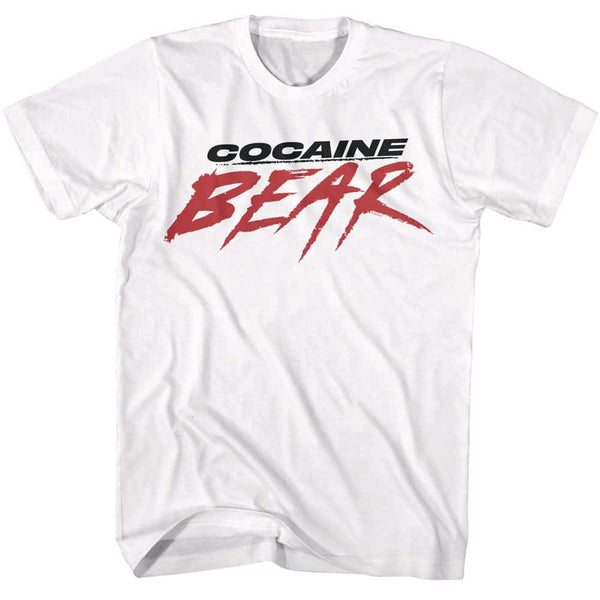 Cocaine Bear Movie Logo Light- S/S Tshirt