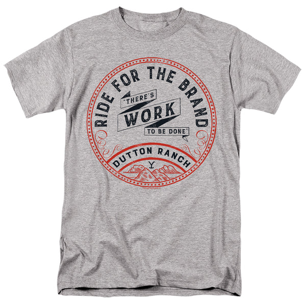 Yellowstone - There's Work To Be Done Adult Regular Fit Short Sleeve