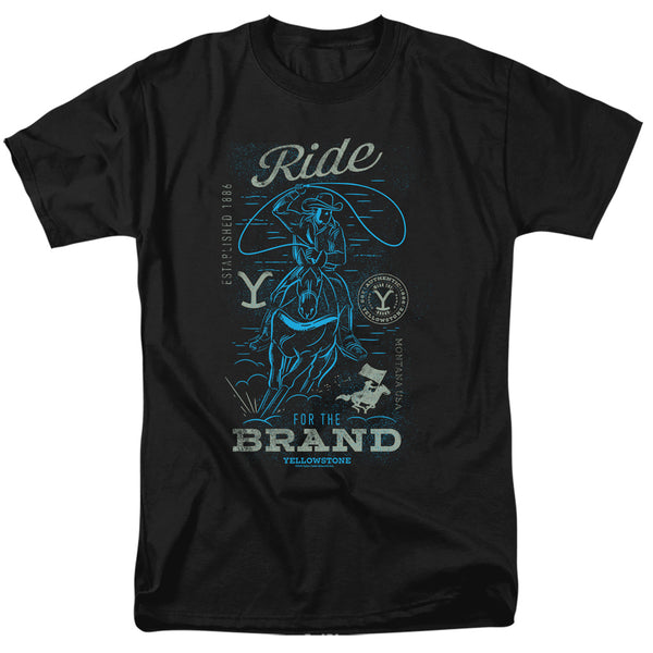 Yellowstone - Ride For The Brand Adult Regular Fit Short Sleeve