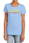 CSI Miami - Logo Distressed Women's Short Sleeve
