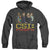 CSI Miami - The Cast In Black Adult Heather Hoodie