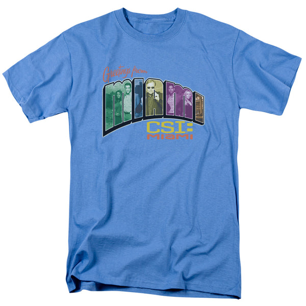 CSI Miami - Greeting From Miami Adult Regular Fit Short Sleeve
