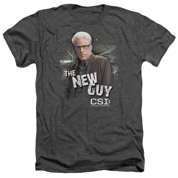 CSI - The New Guy Adult Regular Fit Heather Short Sleeve