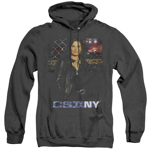CSI NY - Jo Adult Heather Hoodie