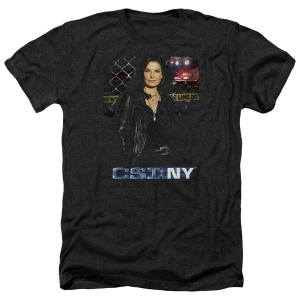 CSI NY - Jo Adult Regular Fit Heather Short Sleeve