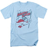Mighty Mouse - Mighty Flag Adult Regular Fit Short Sleeve