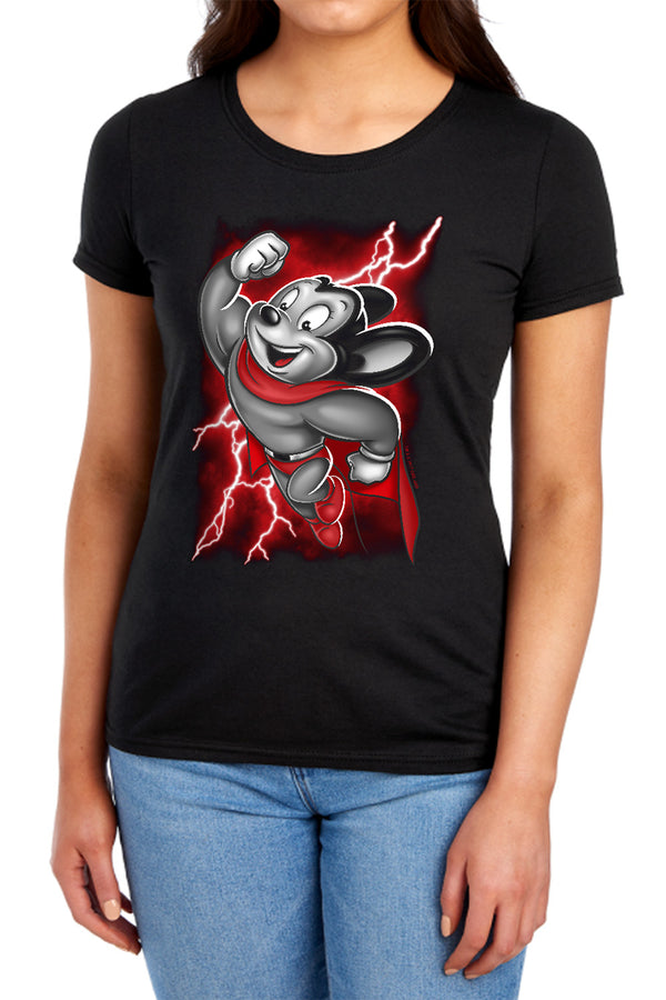 Mighty Mouse - Mighty Storm Women's Short Sleeve