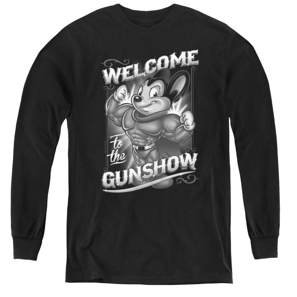 Mighty Mouse - Mighty Gunshow L - S Youth