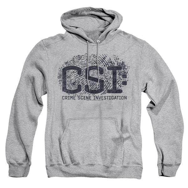 CSI - Distressed Logo Adult Pullover Hoodie