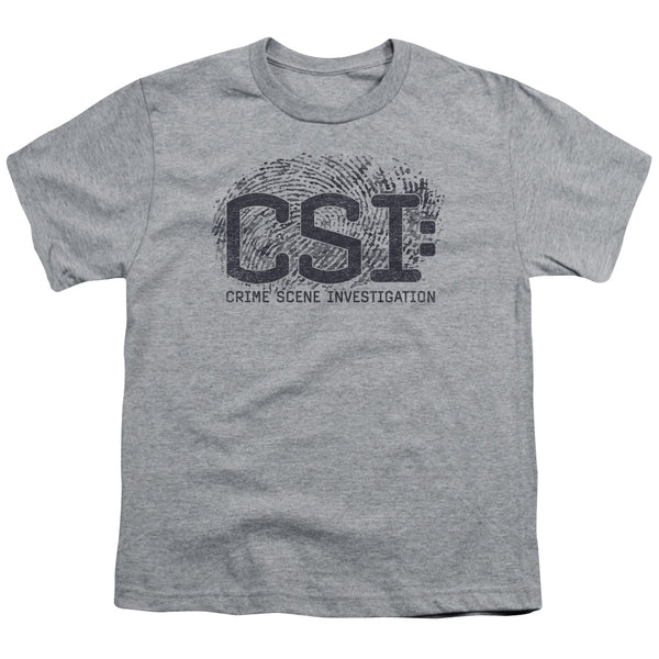 CSI - Distressed Logo Youth Short Sleeve