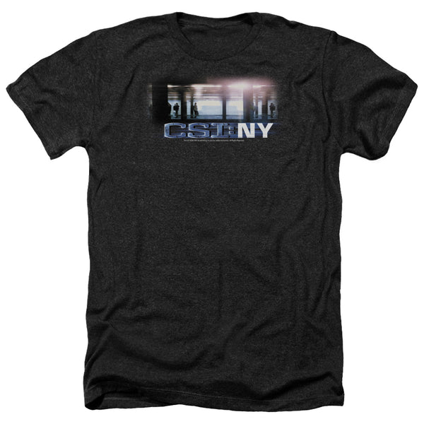 CSI - New York Subway Adult Regular Fit Heather Short Sleeve