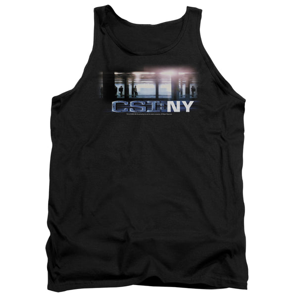 CSI - New York Subway Adult Tank Top