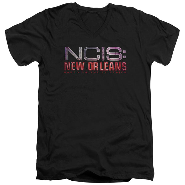 NCIS:New Orleans - Neon Sign Adult Slim Fit V Neck Cotton
