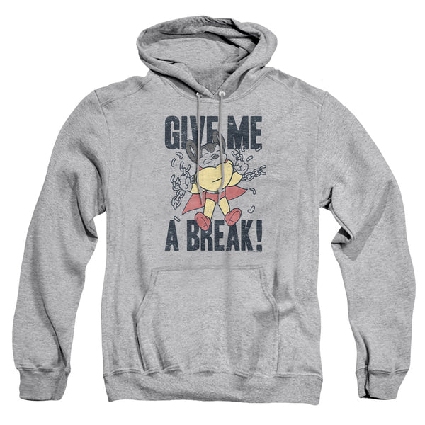 Mighty Mouse - Give Me A Break Adult Pullover Hoodie