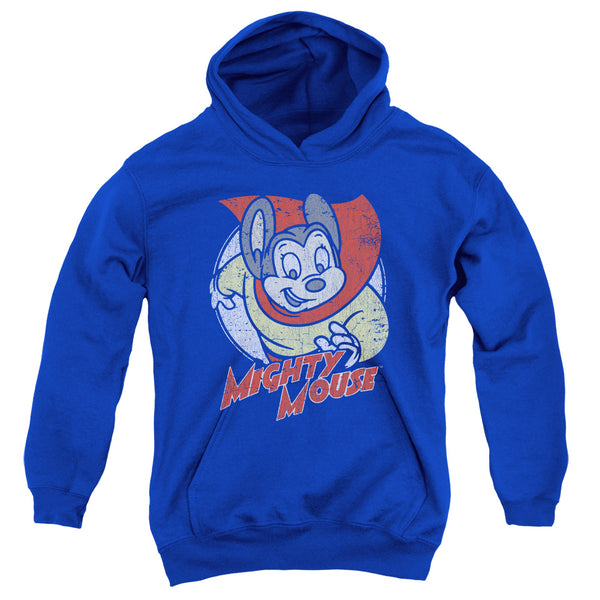 Mighty Mouse - Mighty Circle Youth Hooded Sweatshirt
