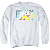 Mighty Mouse - Mighty Rectangle Adult Crewneck Sweatshirt