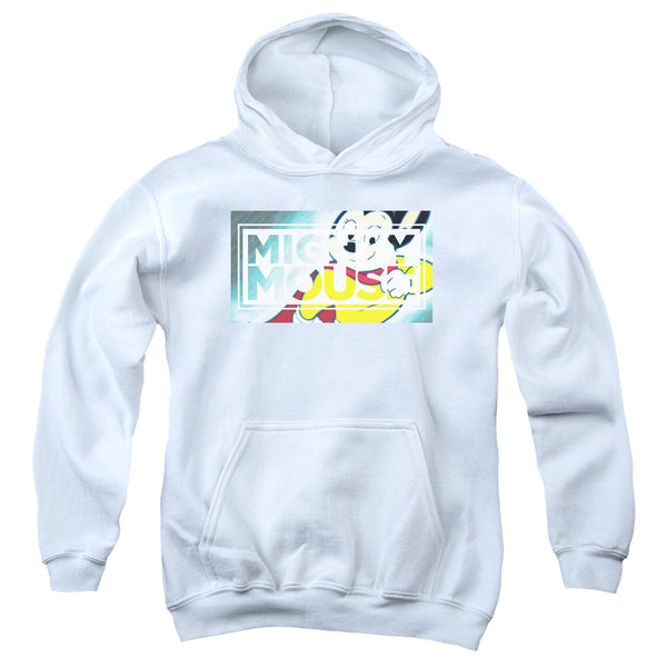 Mighty Mouse - Mighty Rectangle Youth Hooded Sweatshirt