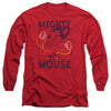 Mighy Mouse - Break The Box Adult Long Sleeve