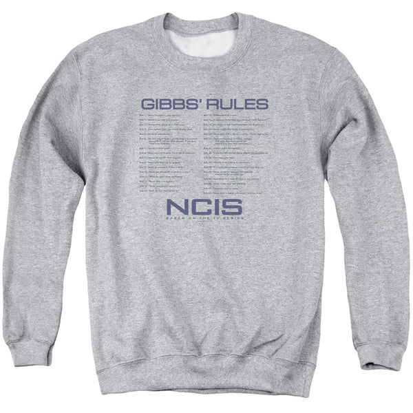 NCIS - Gibbs Rules Adult Crewneck Sweatshirt