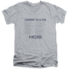 NCIS - Gibbs Rules Adult Slim Fit V Neck Cotton