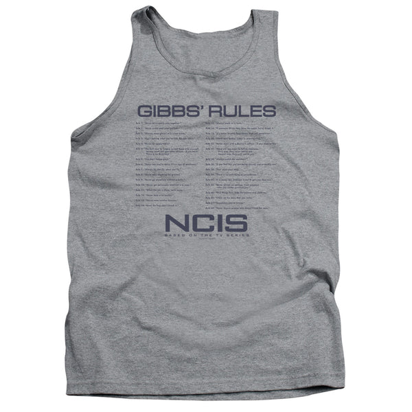 NCIS - Gibbs Rules Adult Tank Top
