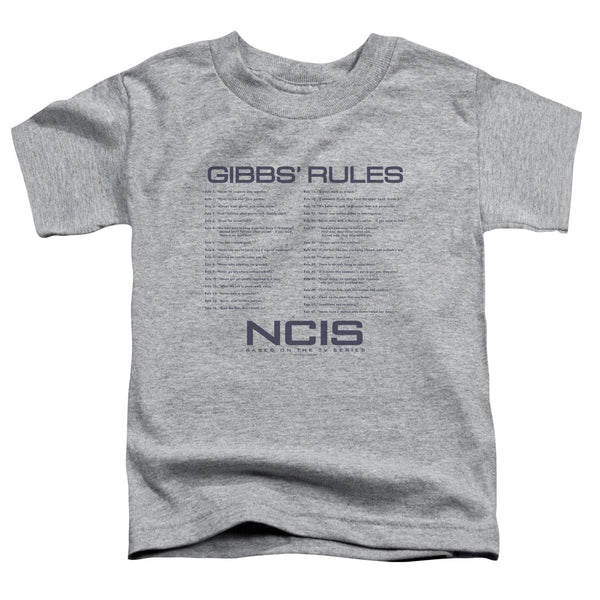 NCIS - Gibbs Rules Toddler Short Sleeve