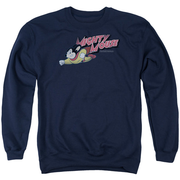 Mighty Mouse - Mighty Retro Adult Crewneck Sweatshirt