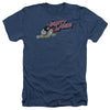 Mighty Mouse - Mighty Retro Adult Regular Fit Heather Short Sleeve
