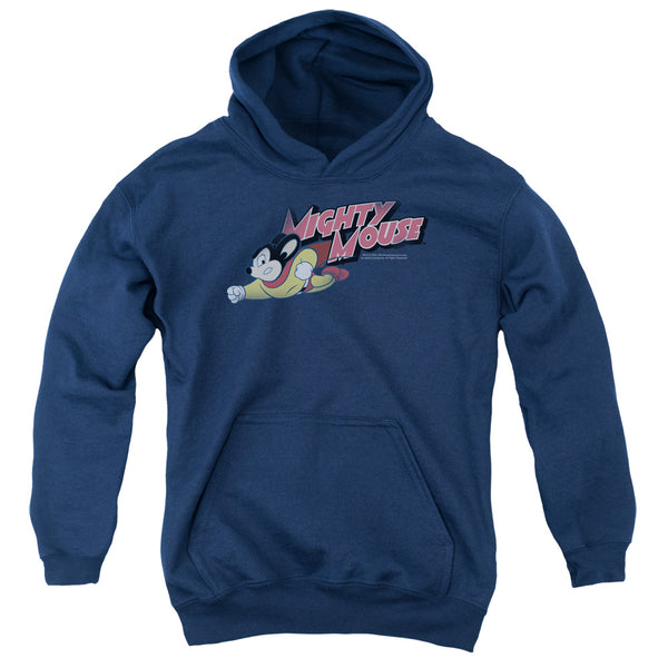 Mighty Mouse - Mighty Retro Youth Hooded Sweatshirt