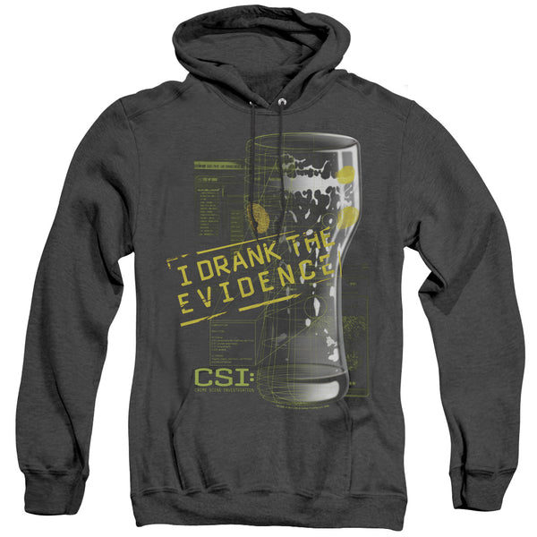 CSI - I Drank The Evidence Adult Heather Hoodie