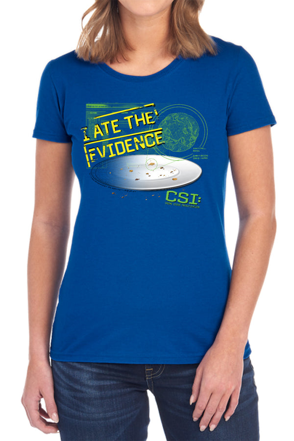 CSI - I Ate The Evidence Women's Short Sleeve