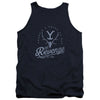 Yellowstone - Revenge Skull Adult Tank Top