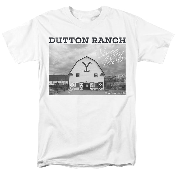 Yellowstone - Dutton Barn Adult Regular Fit Short Sleeve