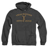 Yellowstone - Arched Logo Adult Heather Hoodie
