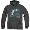 CSI - Cross The Line Adult Heather Hoodie