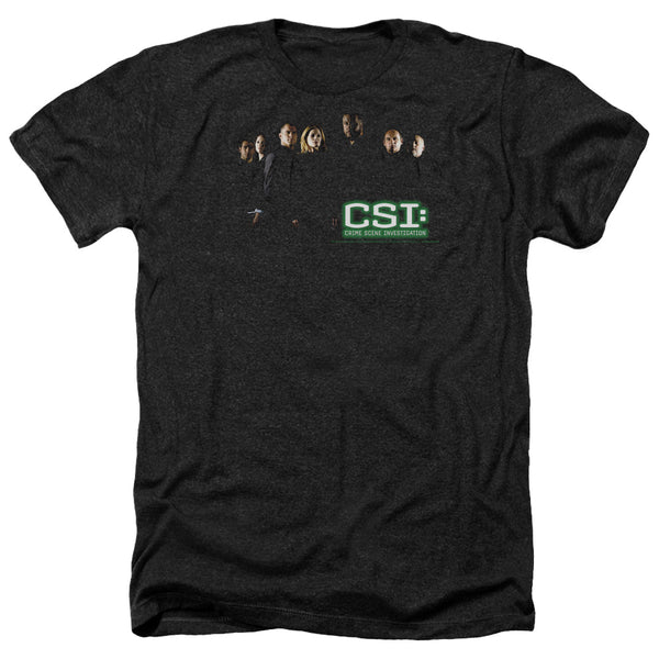 CSI - Shadow Cast Adult Regular Fit Heather Short Sleeve