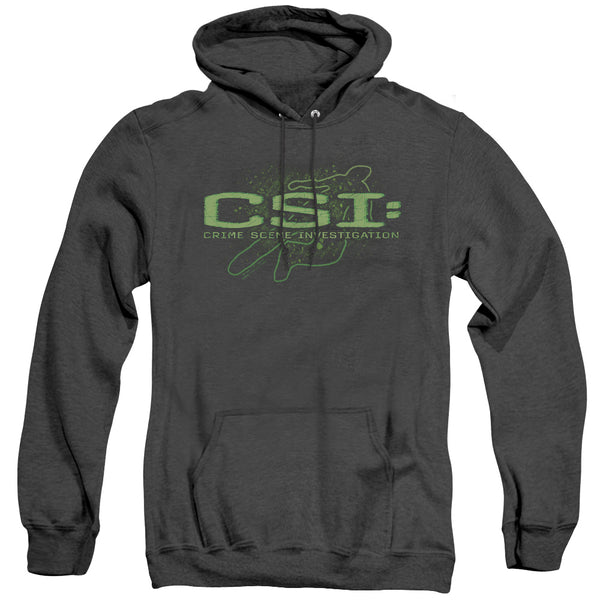 CSI - Sketchy Shadow Adult Heather Hoodie