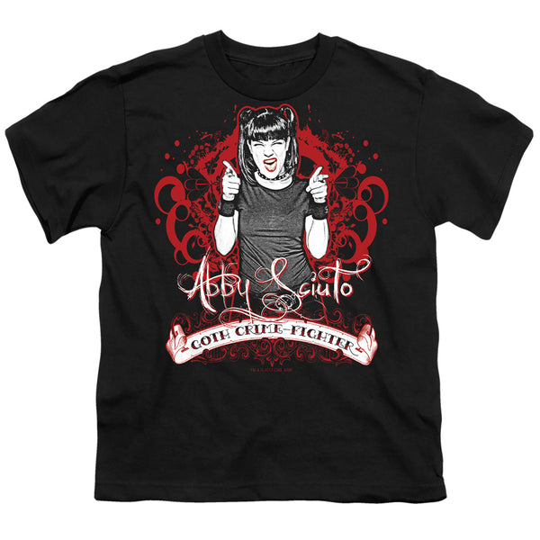 NCIS - Goth Crime Fighter Youth Short Sleeve