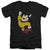 Mighty Mouse - Classic Hero Adult Slim Fit V Neck Cotton