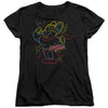 Mighty Mouse - Neon Hero Women's Short Sleeve