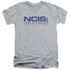 NCIS LA - Logo Adult Slim Fit V Neck Cotton
