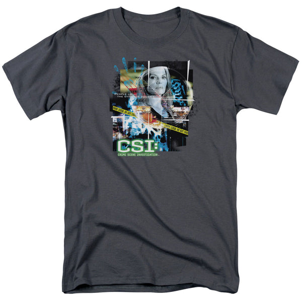CSI - Evidence Collage Adult Regular Fit Short Sleeve