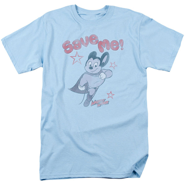 Mighty Mouse - Save Me Adult Regular Fit Short Sleeve