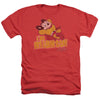 Mighty Mouse - Im Mighty Adult Regular Fit Heather Short Sleeve