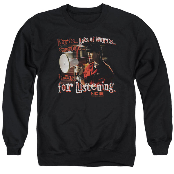 NCIS - Thanks For Listening Adult Crewneck Sweatshirt